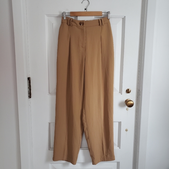 Topshop camel trousers - Picture 3 of 4